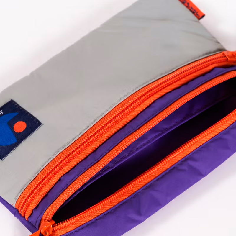 Bolso Japfac - Mini Candy Horiz (Purple/Grey)