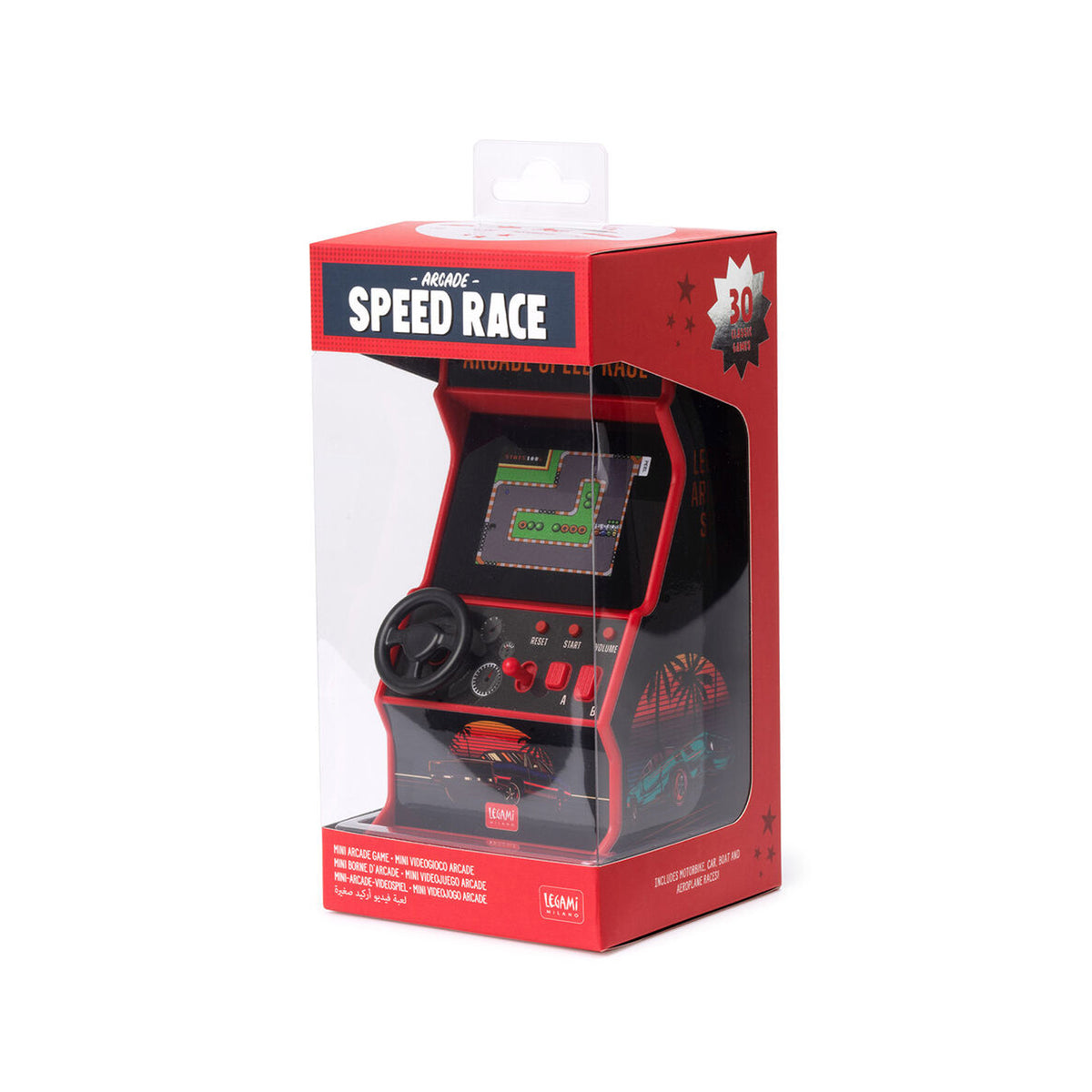 Consola Retro de carreras - Arcade Speed Race 🏎