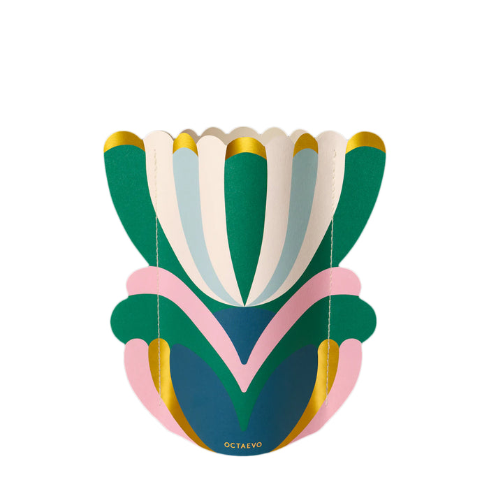 Jarrón Mini de papel Octaevo - Elysia