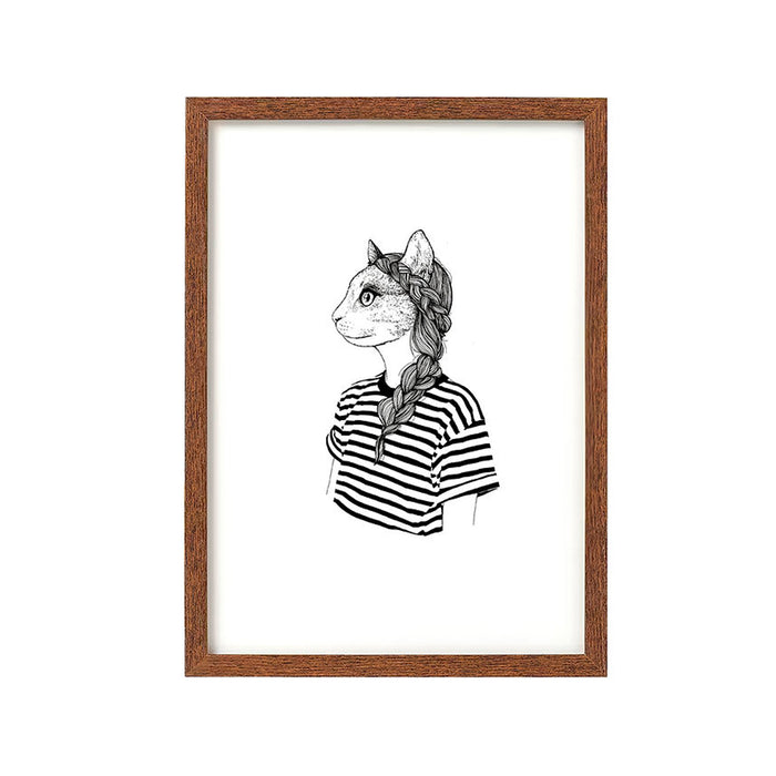 Print de Laura Agustí A5 - "Miss Catarley"