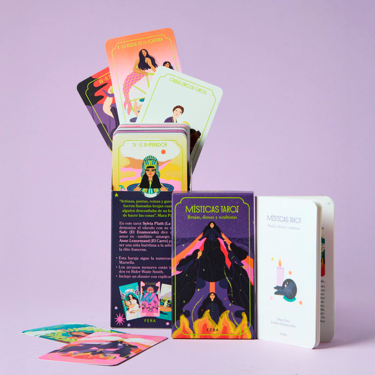 Baraja de Tarot - "Místicas Tarot" de Mara Parra y Josefina Schargorodsky