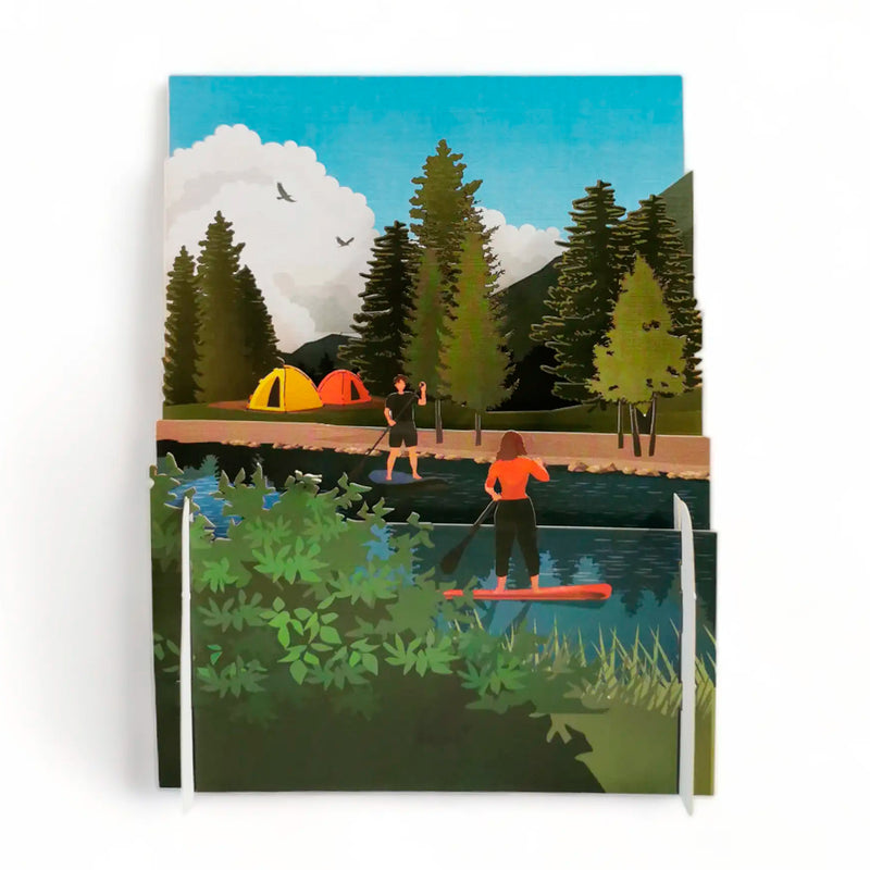 Postal 3D - Miniature World Paddling