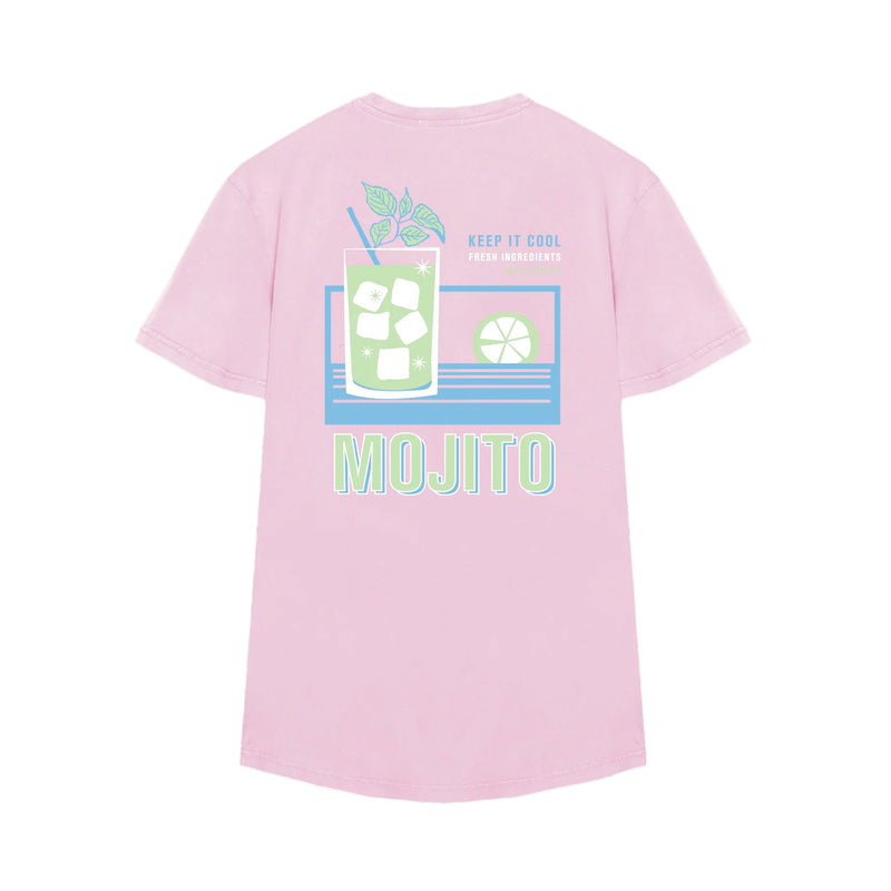 Camiseta Arica Brand - Mojito Pale Pink 🍸