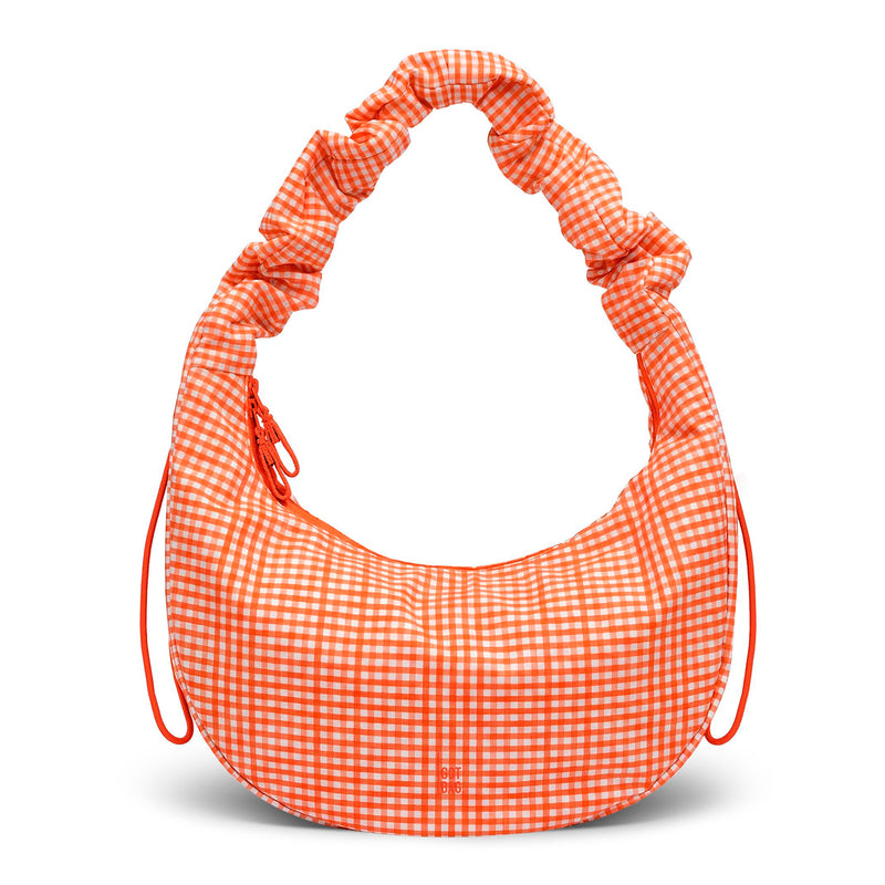 Bolso Got Bag - Moon Bag Ruffle Vichy Hot Coral