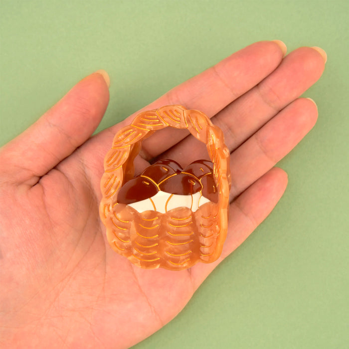 Pinza para el pelo - Cesta de Setas 🍄