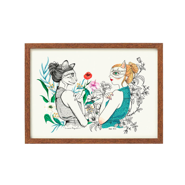 Print de Laura Agustí y María Hesse A4 - "Nature"