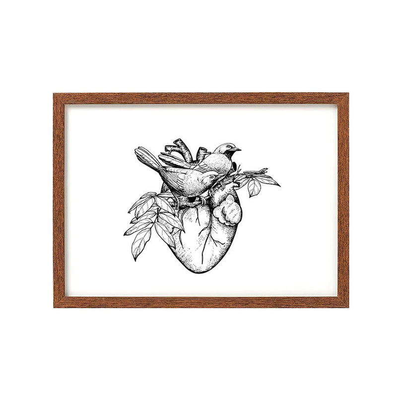 Print de Laura Agustí A5 - "Nest Heart"