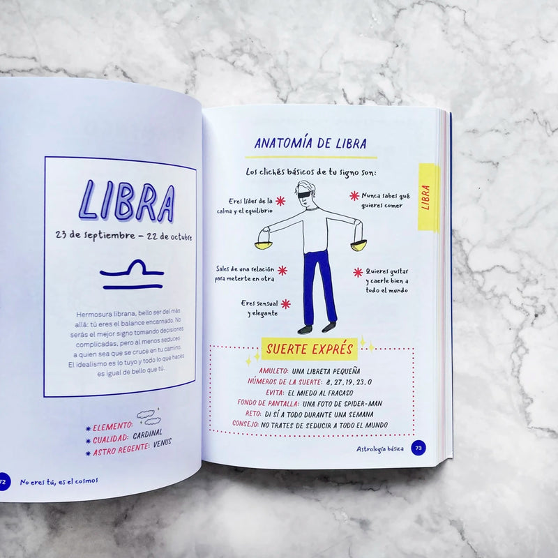 Libro - "No eres tú, es el cosmos" de Mela Pabón (@checkinmela)