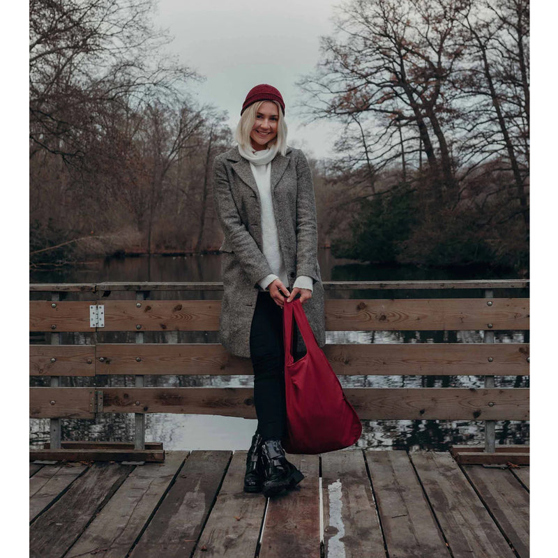 Tote bag/Mochila - Wine Red