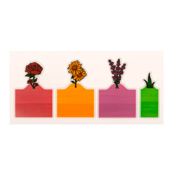 Notas adhesivas - Jardín 🌹🌻