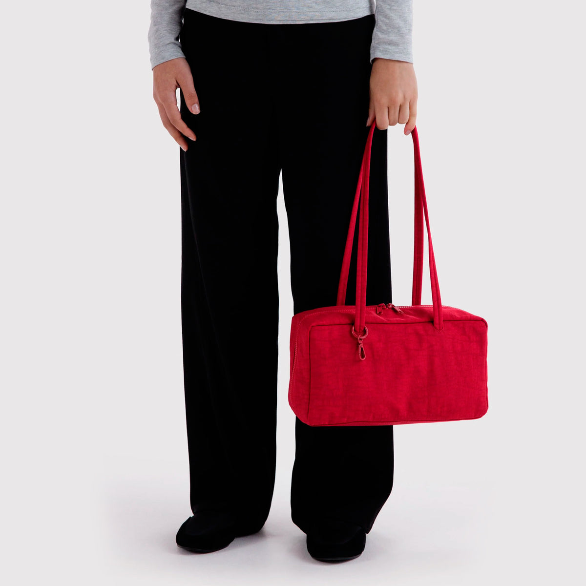 Bolso Bowler Baggu - Cherry