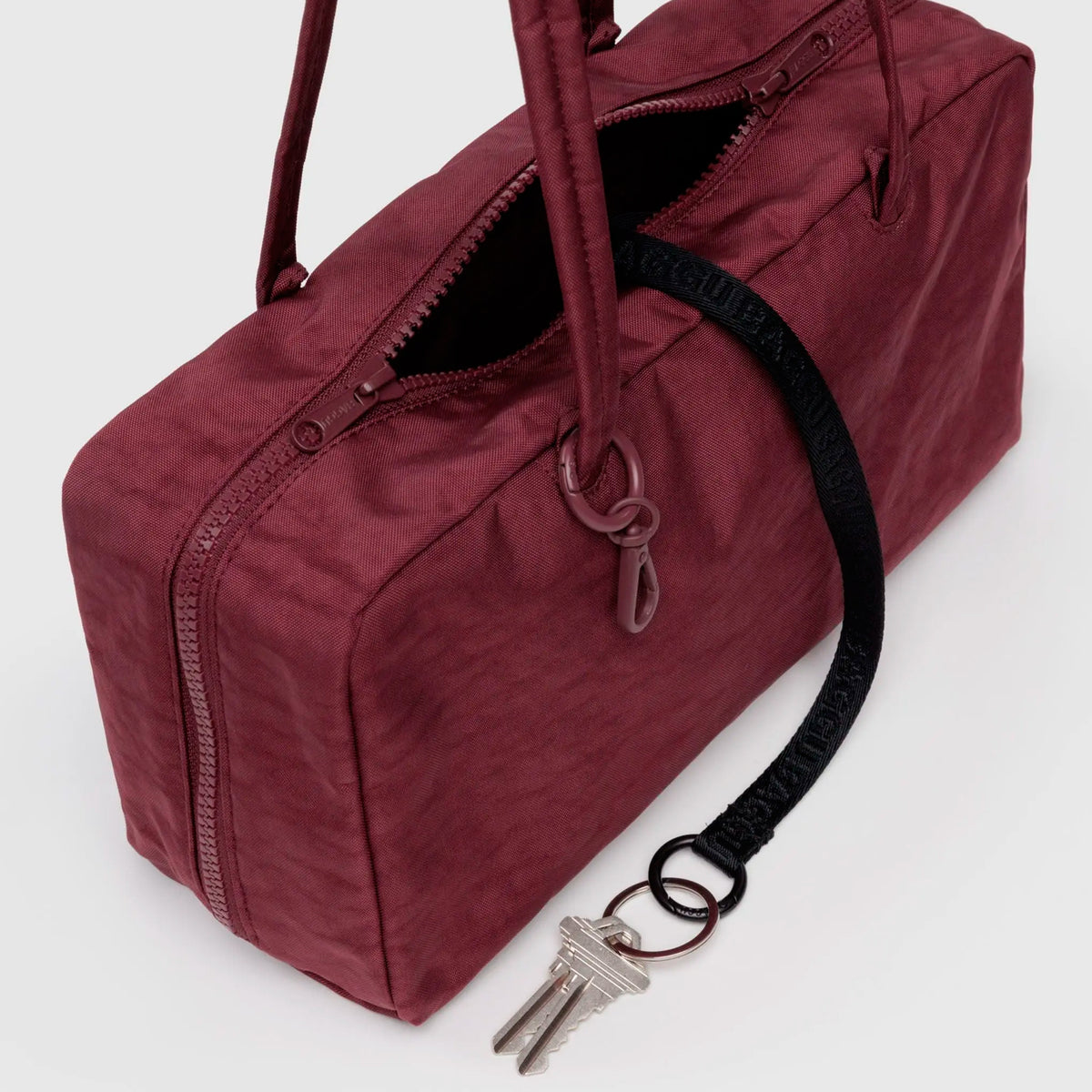 Bolso Bowler Baggu - Mahogany