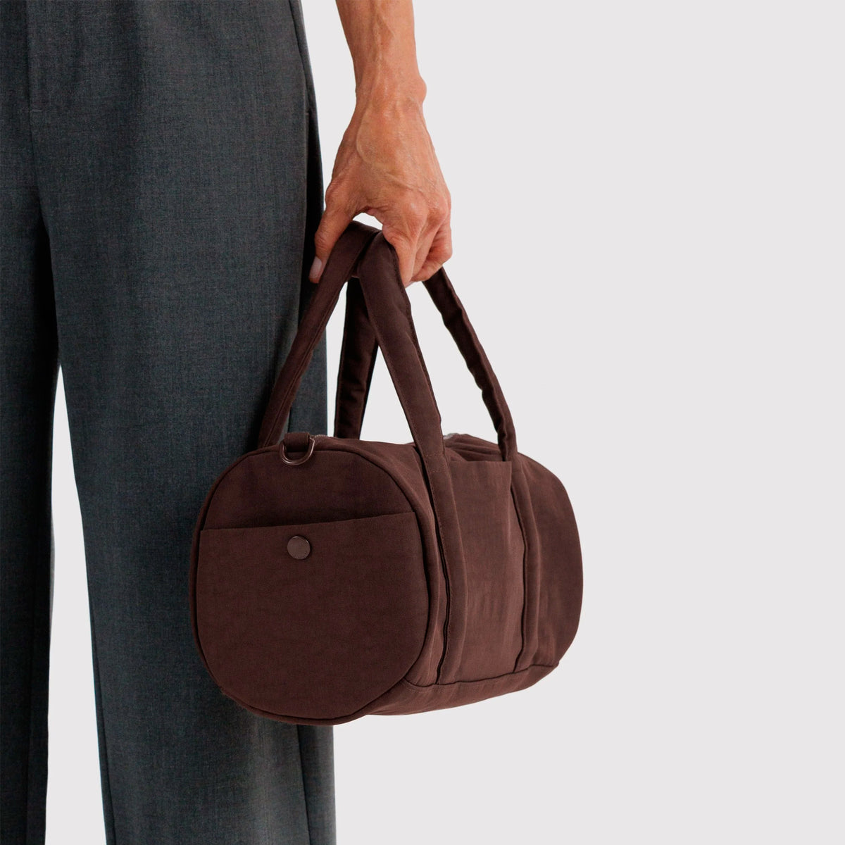 Bolso Duffle Baggu - Coffee