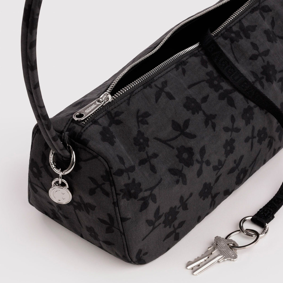 Bolso Loaf Baggu - Charcoal Ditsy Floral