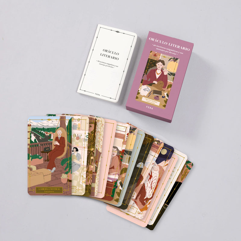 "Oráculo literario" de Agustina de Diego y Yamila Yjilioff