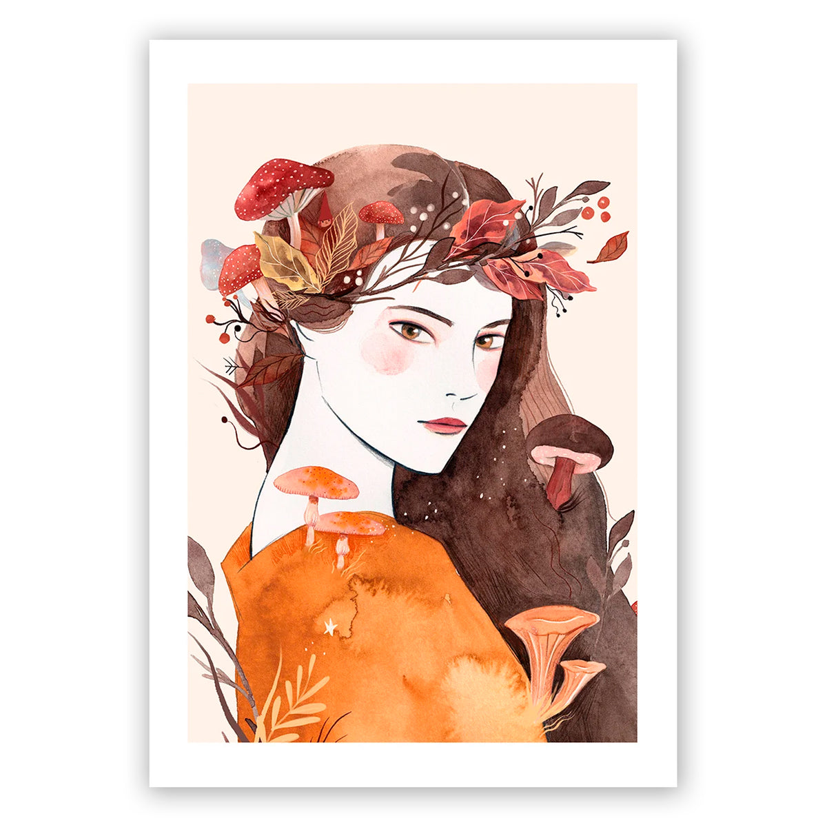 Print de Lady Desidia A4 - "Otoño"