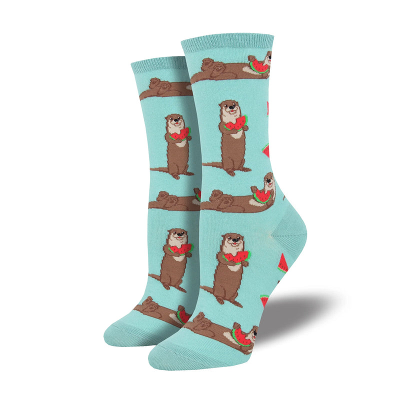 Calcetines - Ottermelon Azul 🦦🍉