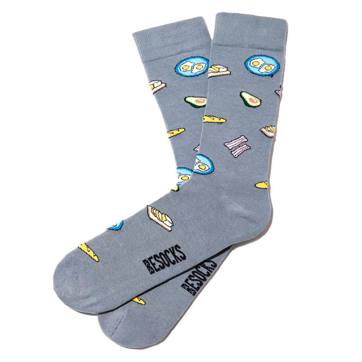Pack 3 calcetines Besocks - BeBreakfast ☕🥐🥑