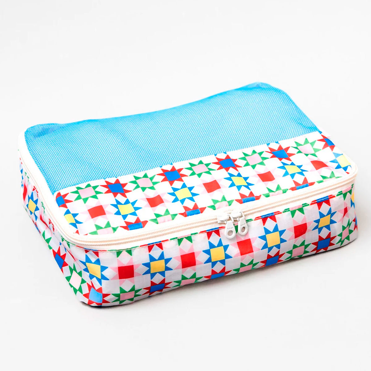 Bolsitas con cremallera - Blue Scandinavian Floral
