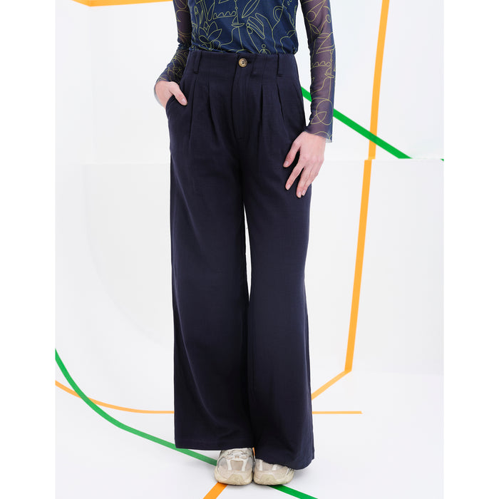 Pantalón Béhulah - Buñuel Azul Marino