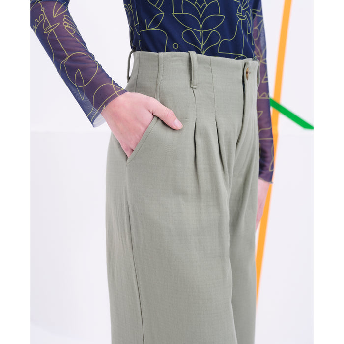 Pantalón Béhulah - Buñuel Verde
