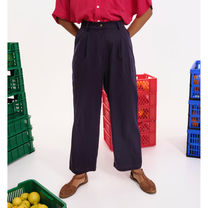 Pantalón Béhulah - Monty Azul Marino