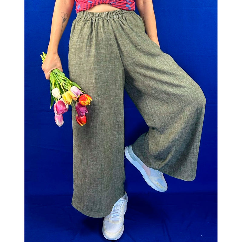 Pantalón La Compiano - Oma Verde