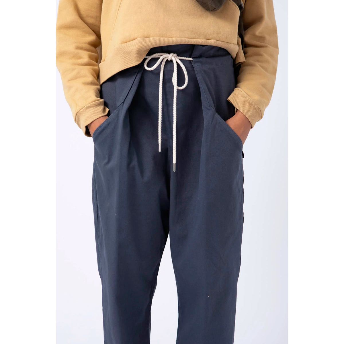Pantalón Pitagora - Origami Azul Niebla