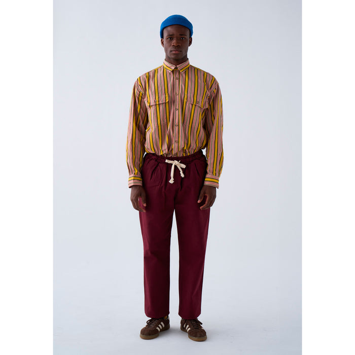 Pantalón Pitagora - Worker Granate