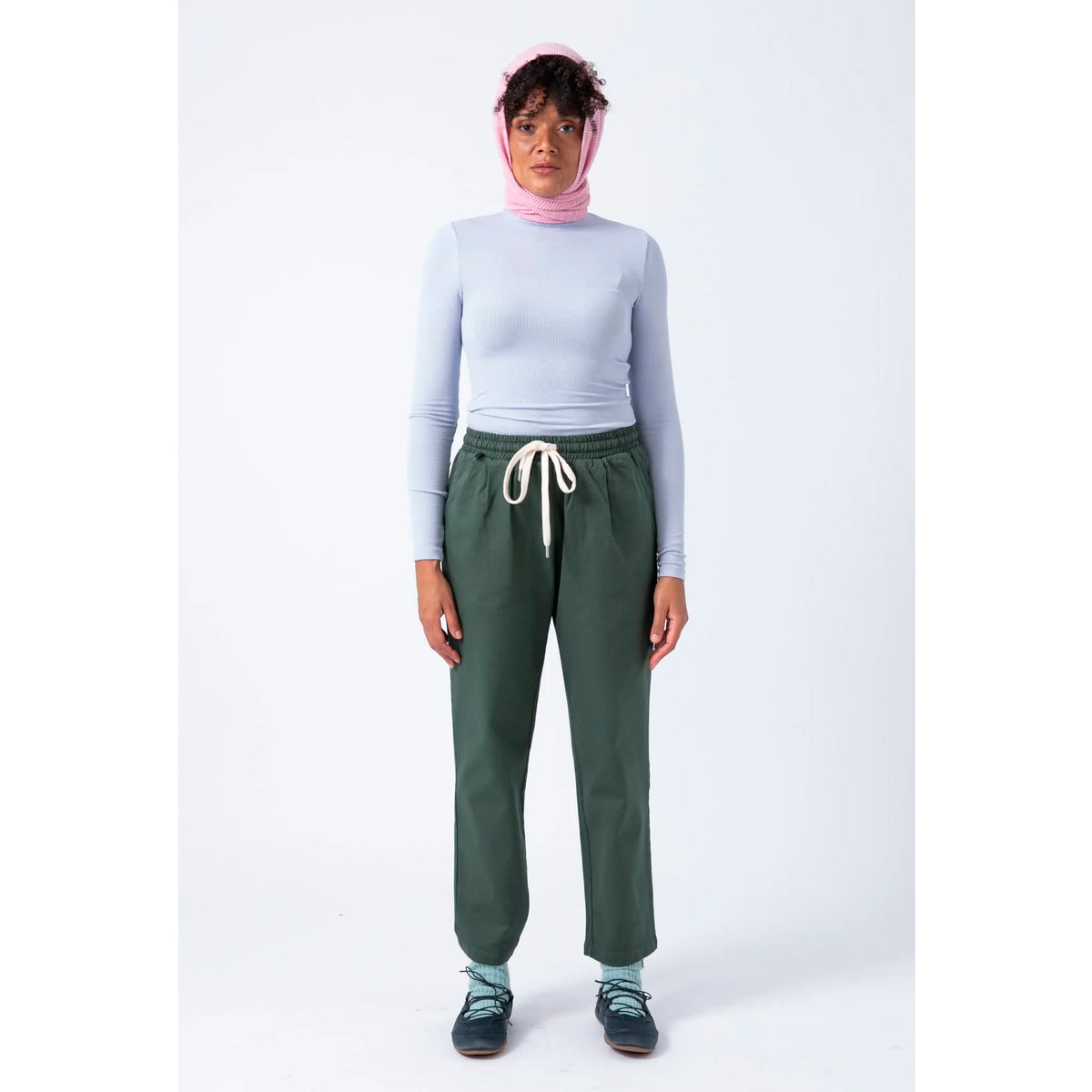 Pantalón Pitagora - Worker Salvia