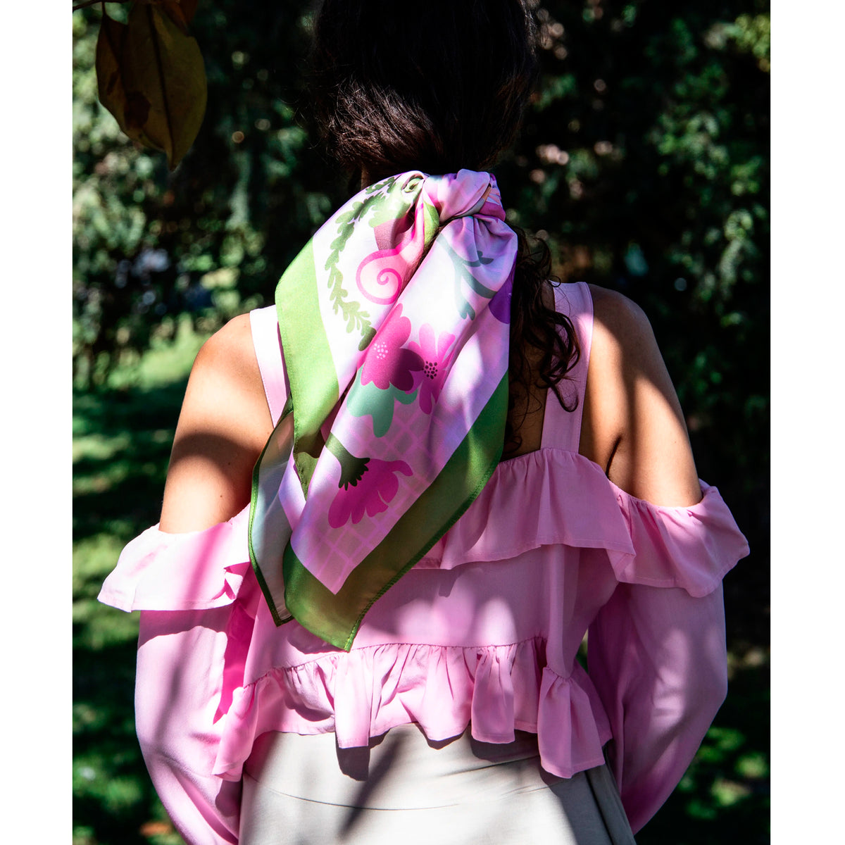 Pañuelo - Birds in my Garden