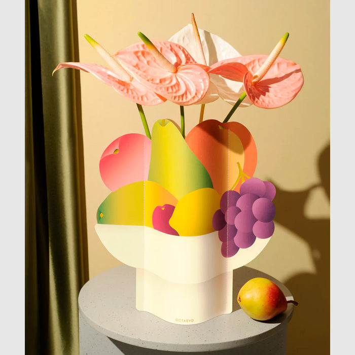 Jarrón de papel Octaevo - Fruit Bowl 🍐🍋🍇
