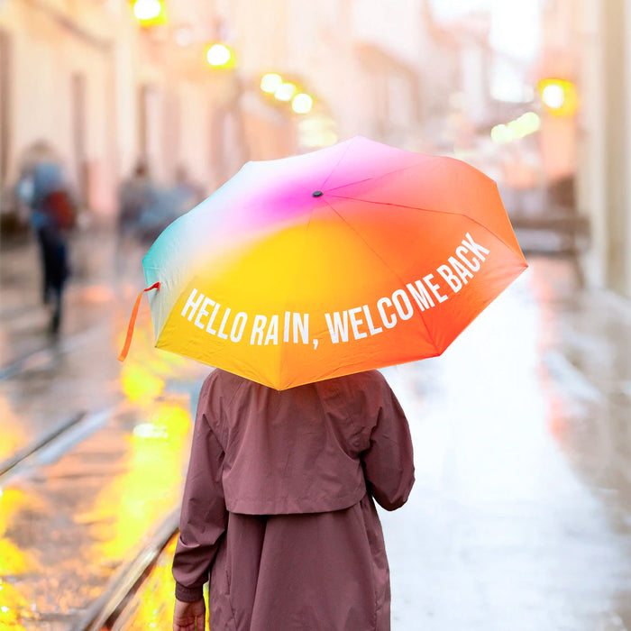 Paraguas - "Hello rain, welcome back"