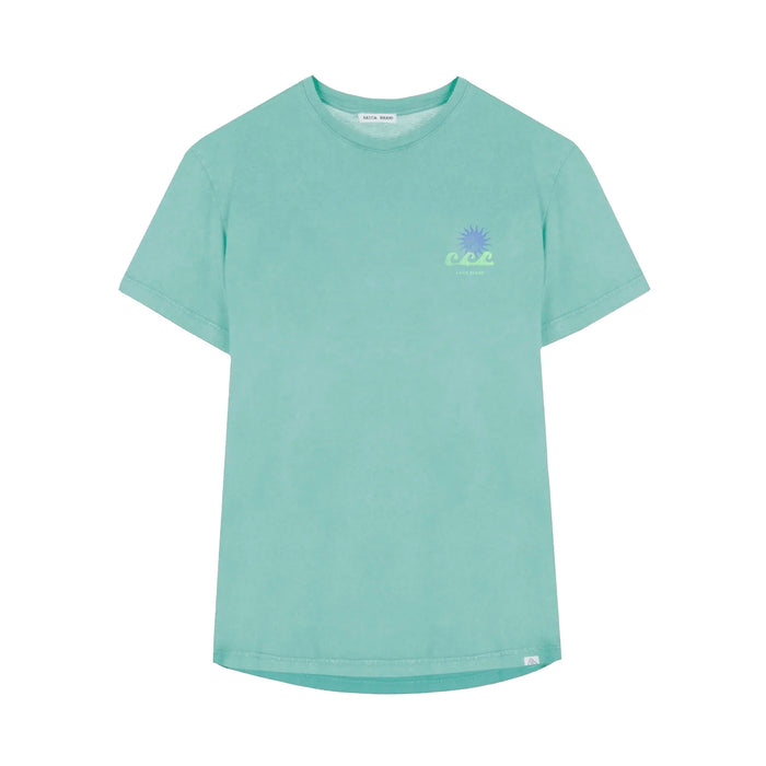 Camiseta Arica Brand - Parrot Aqua 🦜