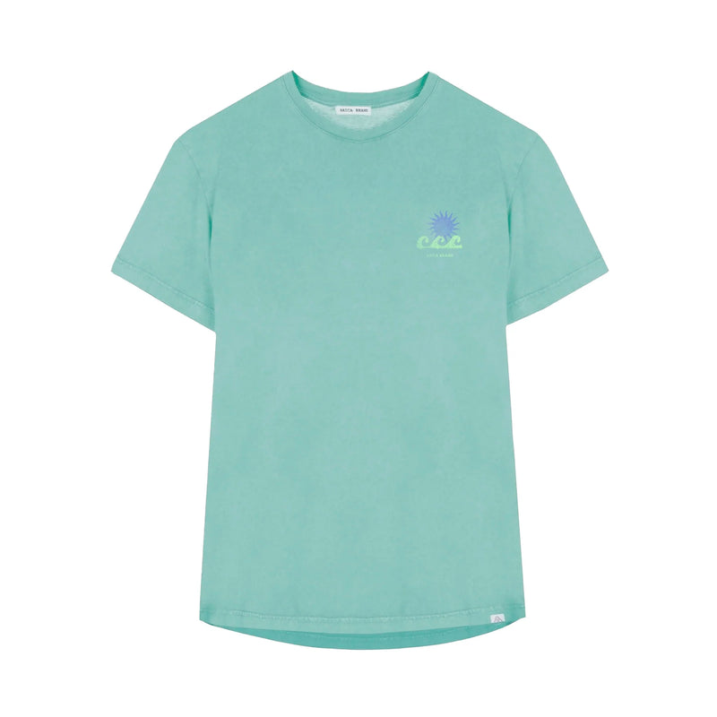 Camiseta Arica Brand - Parrot Aqua 🦜
