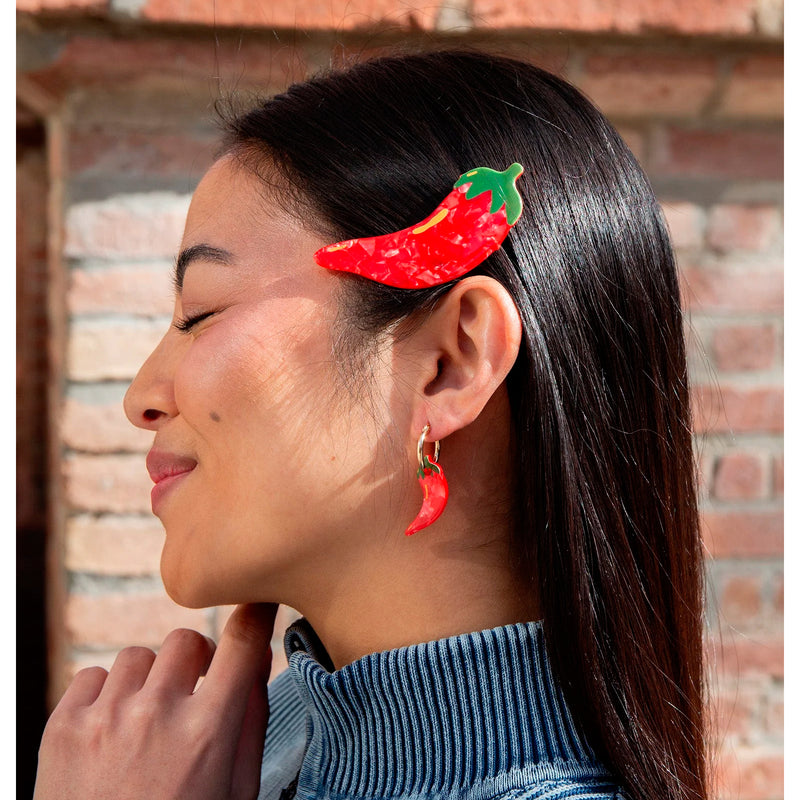 Pasador para el pelo Eat my socks - Chili 🌶️