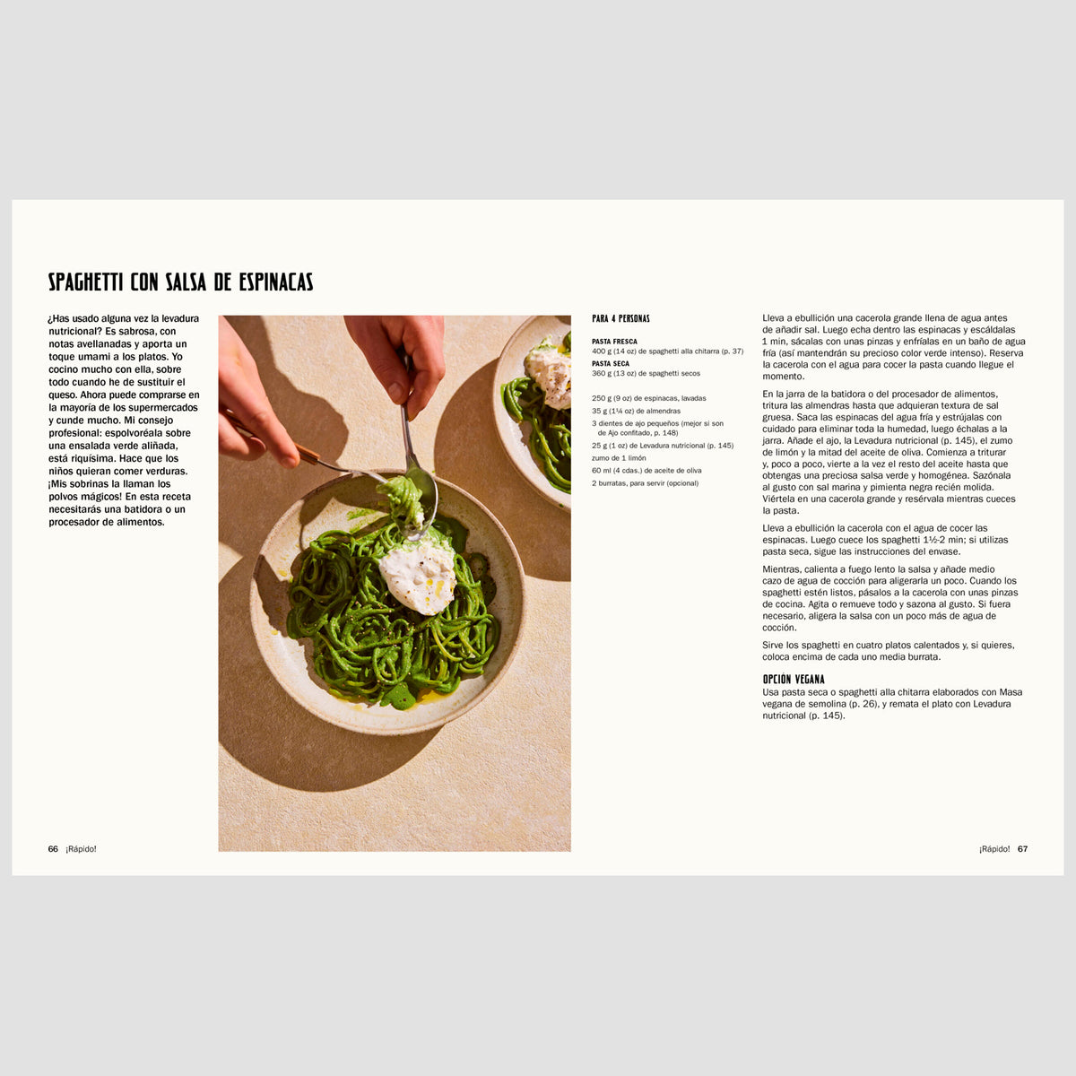 Libro - "Pasta, pronto" de Mateo Zielonka