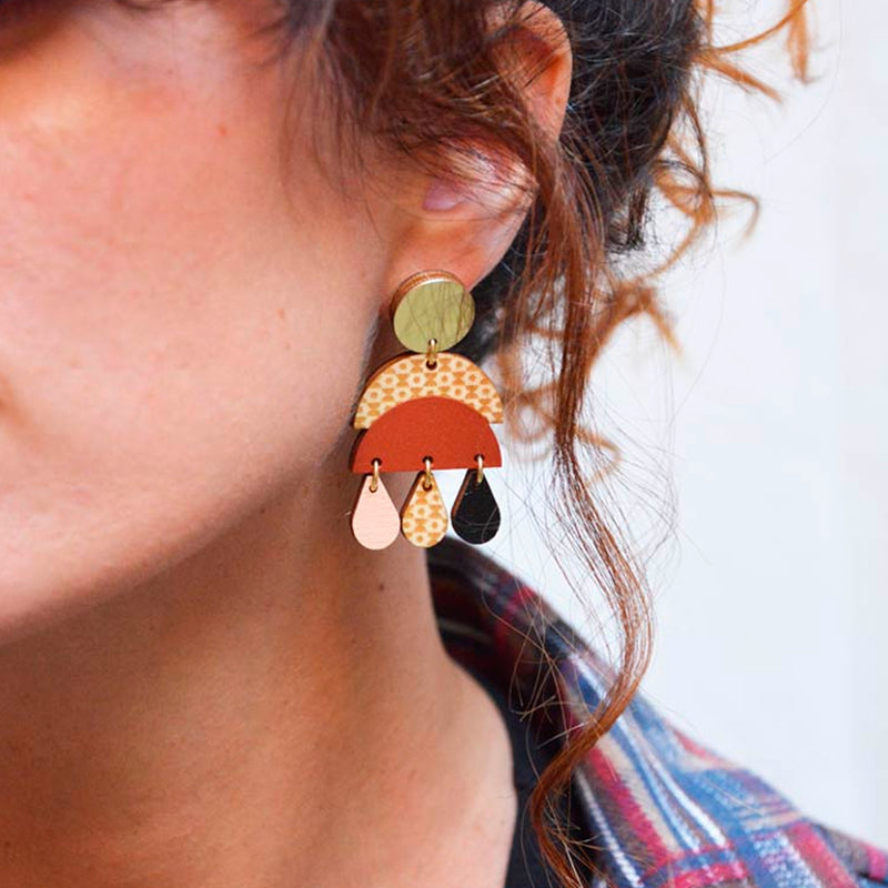 Pendientes - Dangle Earrings Circle