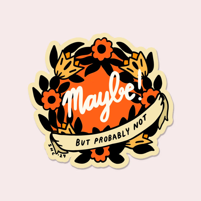Pegatina - Maybe!