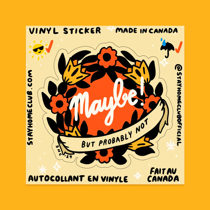 Pegatina - Maybe!