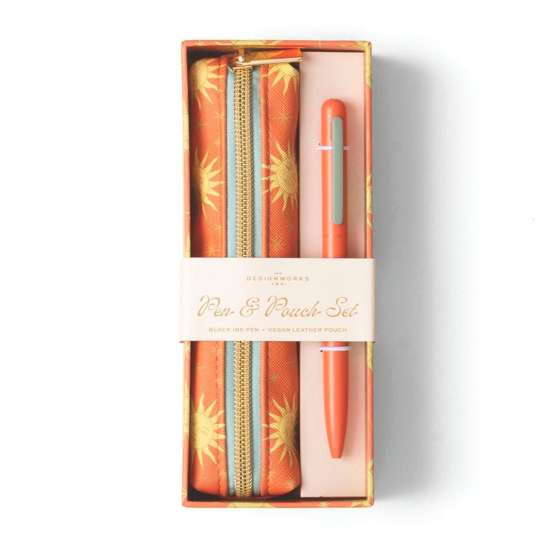 Set Estuche + Bolígrafo - Terracotta Sun 🌞