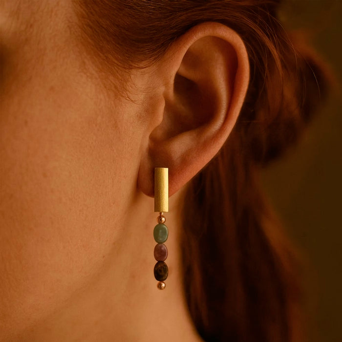 Pendientes Lavs Jewels - Amazonite