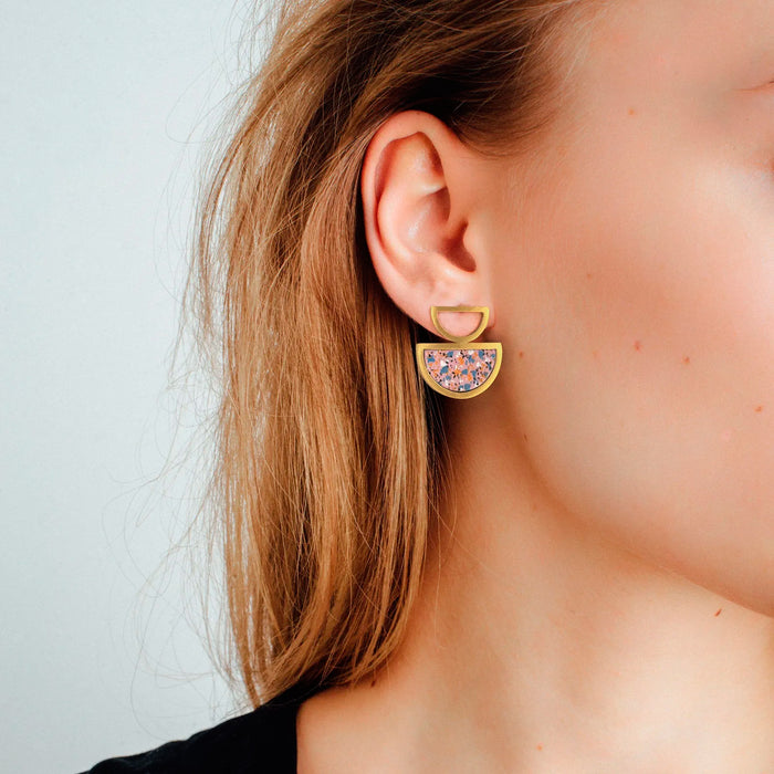 Pendientes Lavs Jewels - Apricot