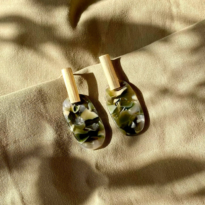 Pendientes Lavs Jewels - Aurora Green