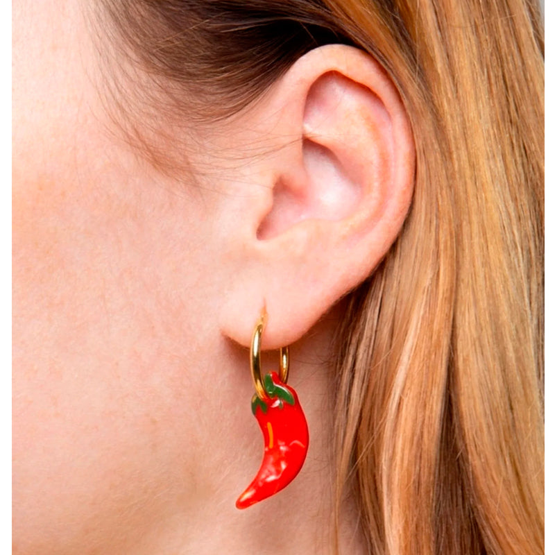 Pendientes Eat my socks - Chili 🌶️