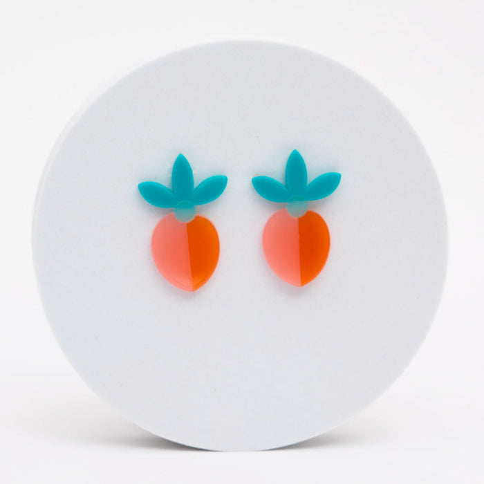 Pendientes - Frutas y Flores Albaricoque