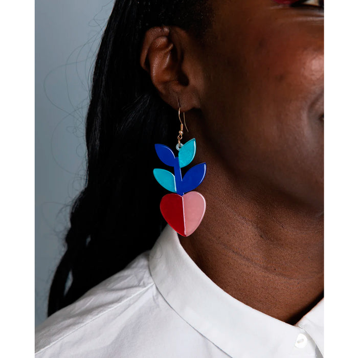 Pendientes - Frutas y Flores Lichi