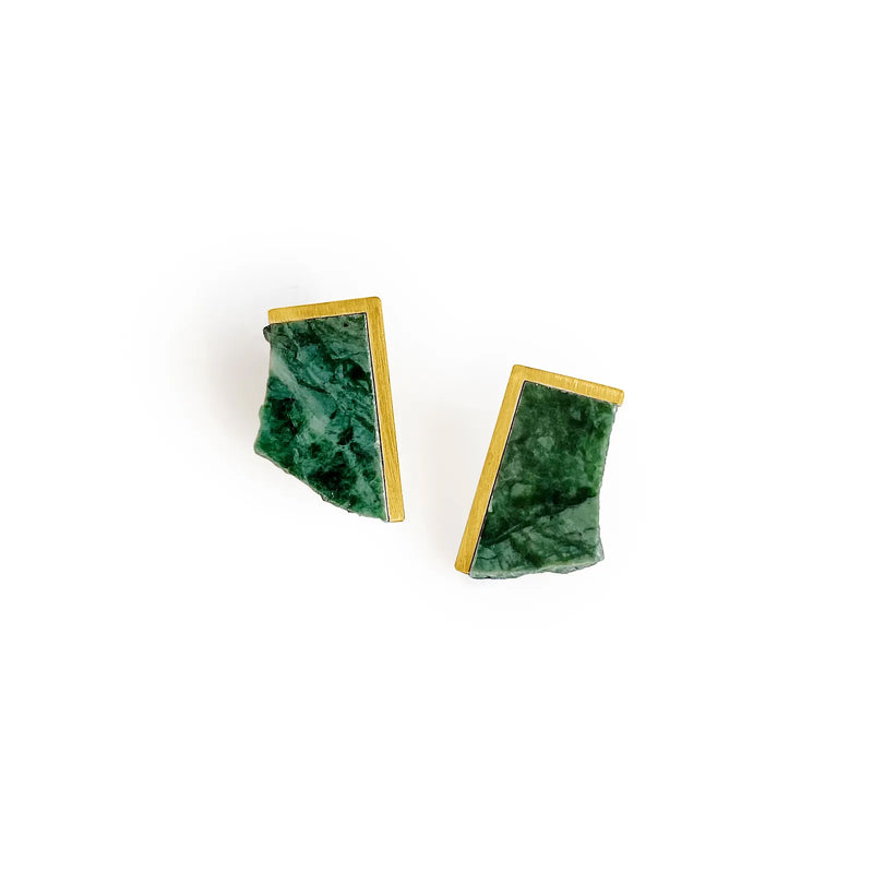 Pendientes Lavs Jewels - Green Marble