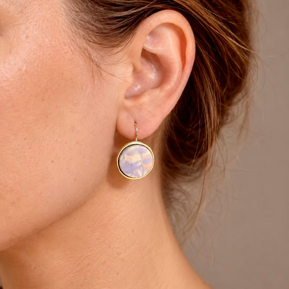 Pendientes Lavs Jewels - Lavender Porcelain