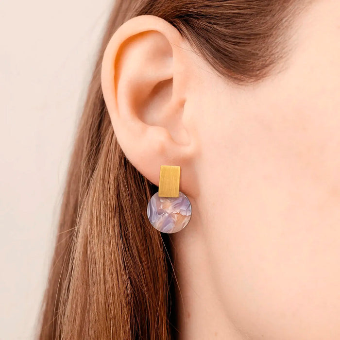 Pendientes Lavs Jewels - Lilac